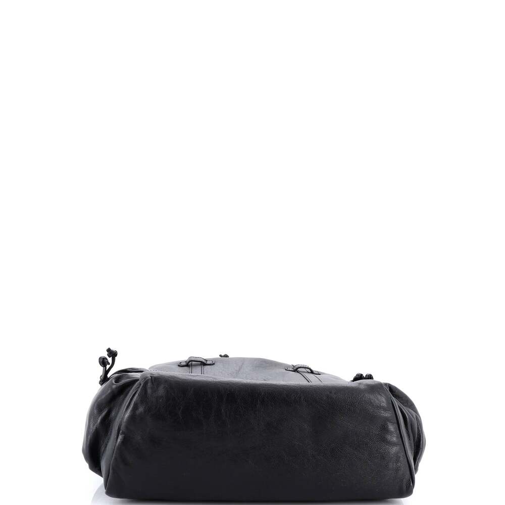 Gucci Tonal Gg Drawstring Tote Leather #249455G12B - Picture 4 of 6